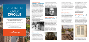 Brochure lezingen 2018-2019 Erfgoedplatform Zwolle